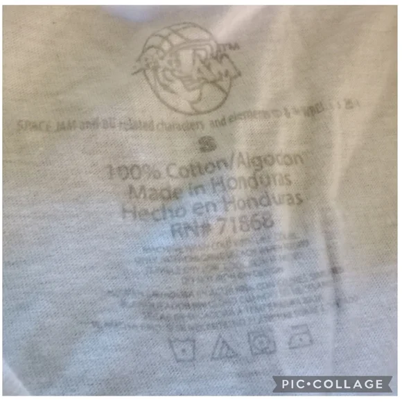 90s Space Jam Shirt size Small - Picture 3 of 3